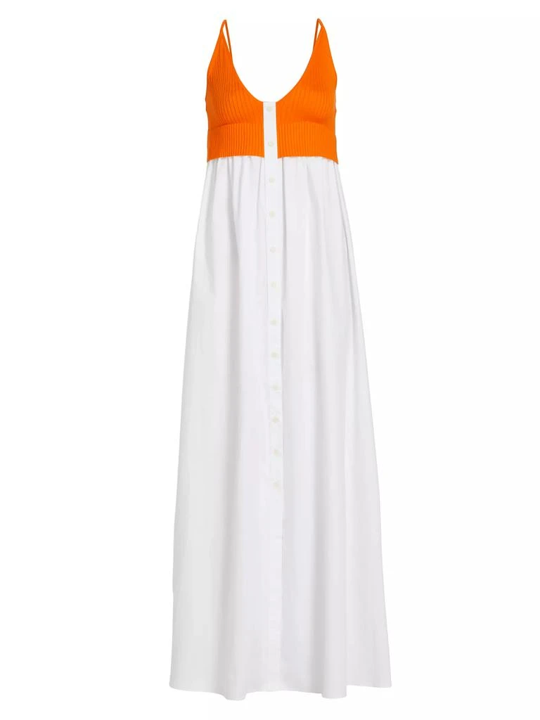 Naadam Mix Media Maxi Dress 1