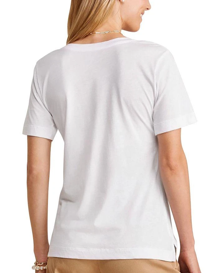 Vineyard Vines Striped V Neck Cotton Tee 2