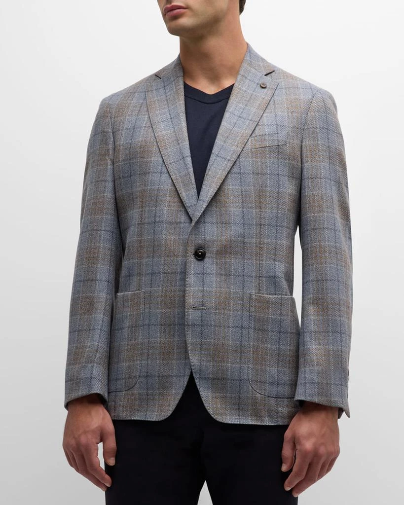 Shop Men's Callan Plaid Two-Button Sport Coat on Sale at BeyondStyle ...