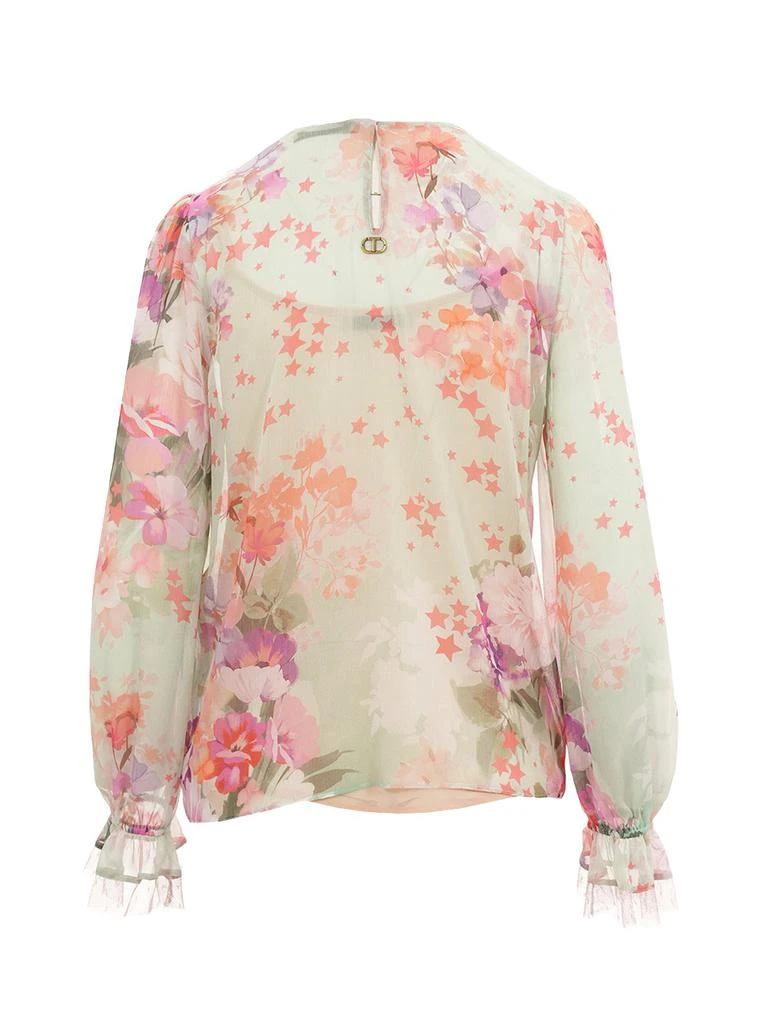 TWINSET TWINSET Floral-Printed Panelled Blouse 2