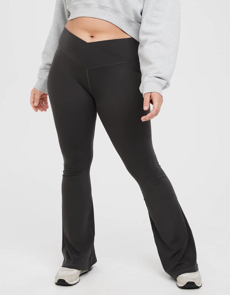 OFFLINE OFFLINE By Aerie Real Me High Waisted Crossover Flare Legging