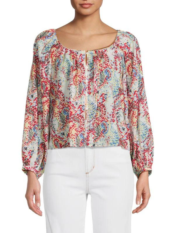 Joie Damarre Peasant Top 1