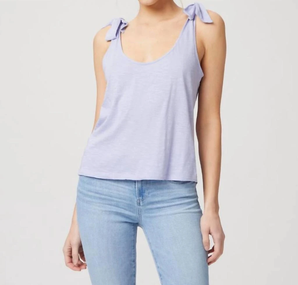Paige Gala Tank In Periwinkle 1