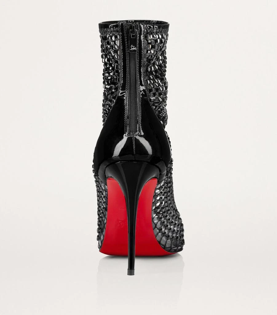 Christian Louboutin Kate Max Booty Mesh Ankle Boots 100 6