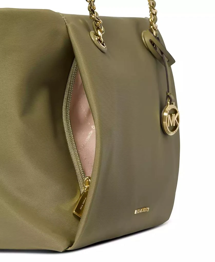 Michael Kors Georgia Zip Top Nylon Tote Bag 4