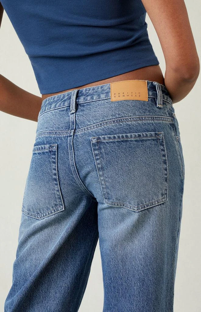 PacSun Casey Low Rise Baggy Jeans Indigo 5