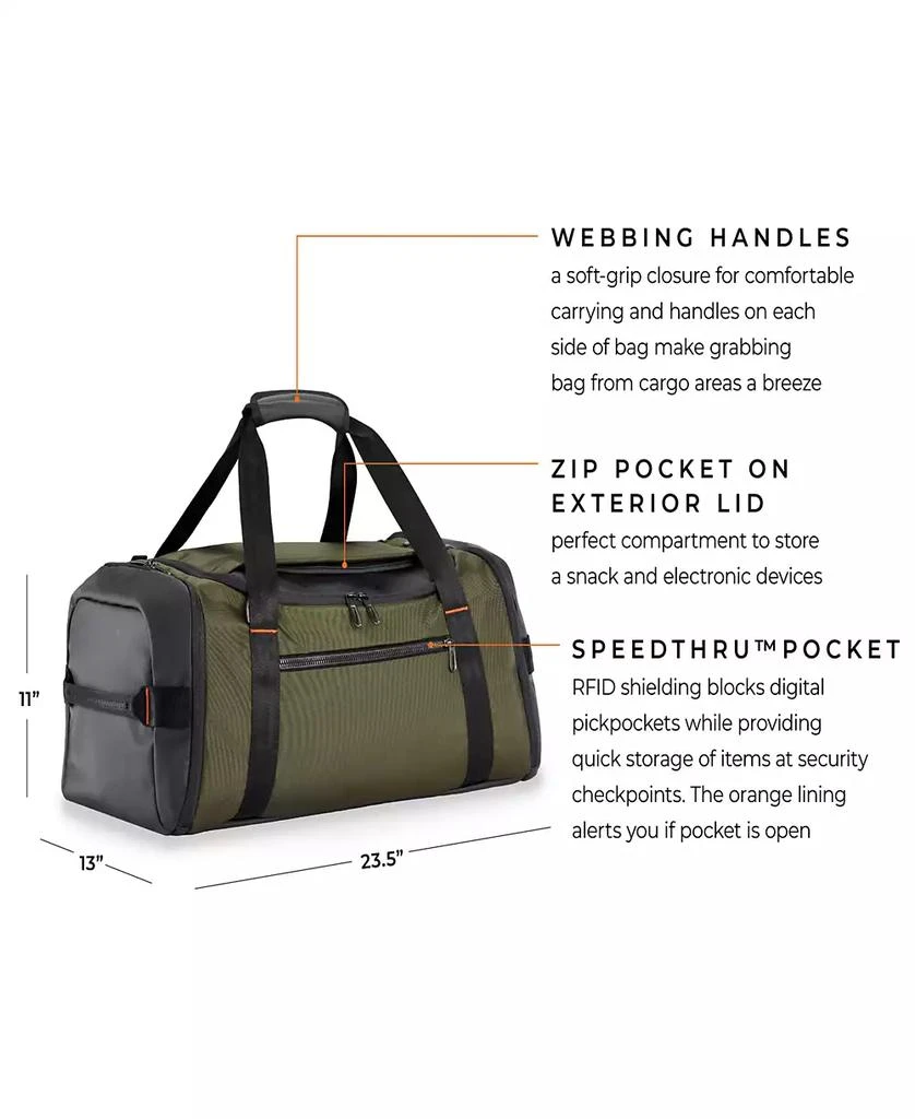 Briggs & Riley ZDX Large Travel Duffle 13