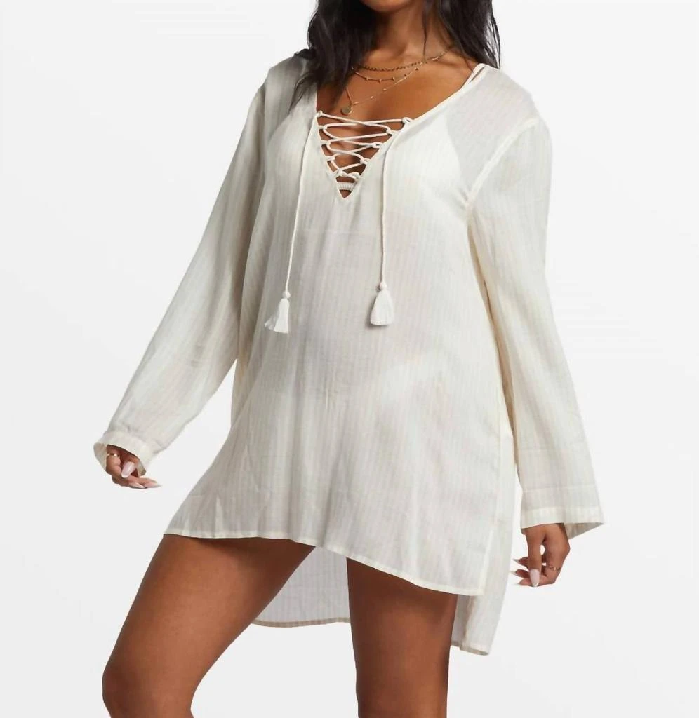 Billabong Blue Skies Swim Cover-Up In Salt Crystal 3