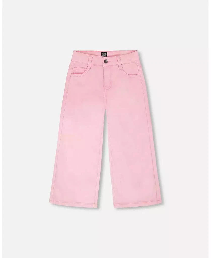 Deux par Deux Little Girls Little/ Wide Leg Jeans