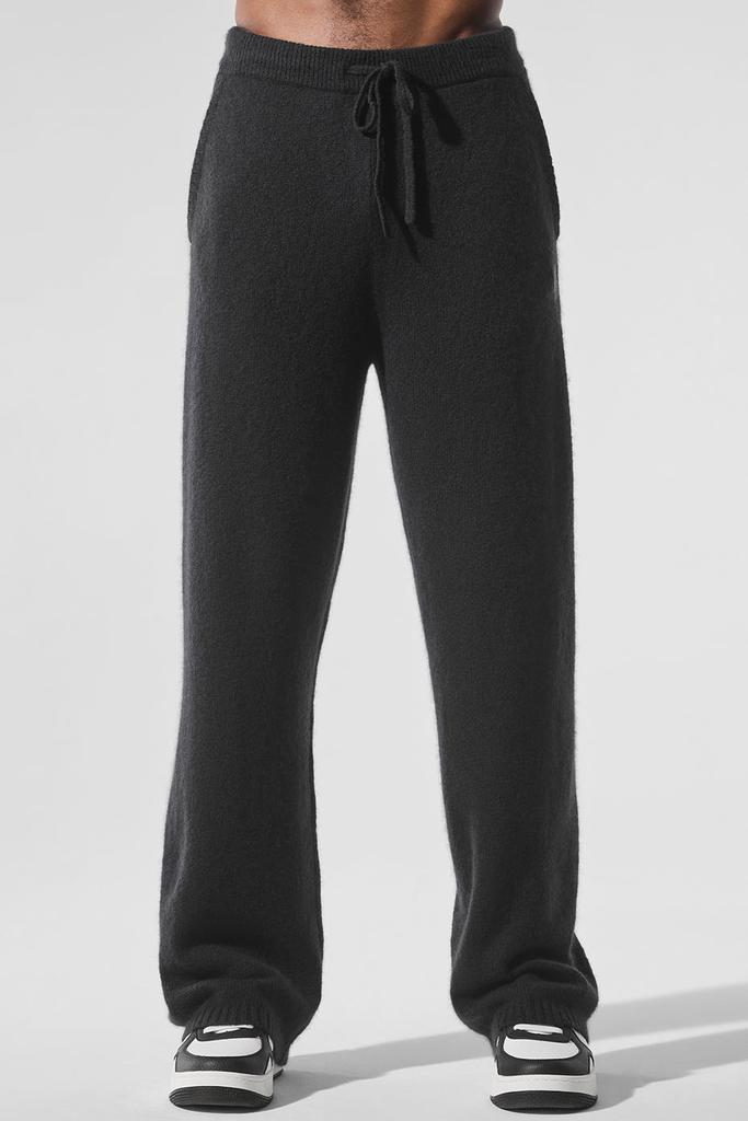 Alo New Class Cashmere Sweatpant - Black