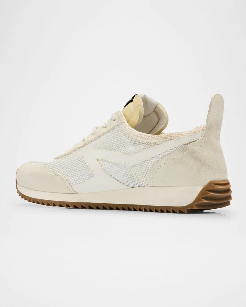 Rag & Bone Mixed Leather Retro Runner Sneakers 4