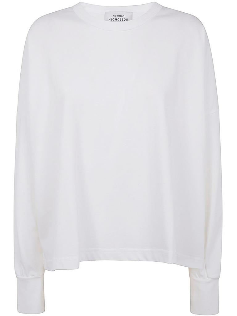 Studio Nicholson Studio Nicholson Loop Long Sleeved Crewneck T-Shirt