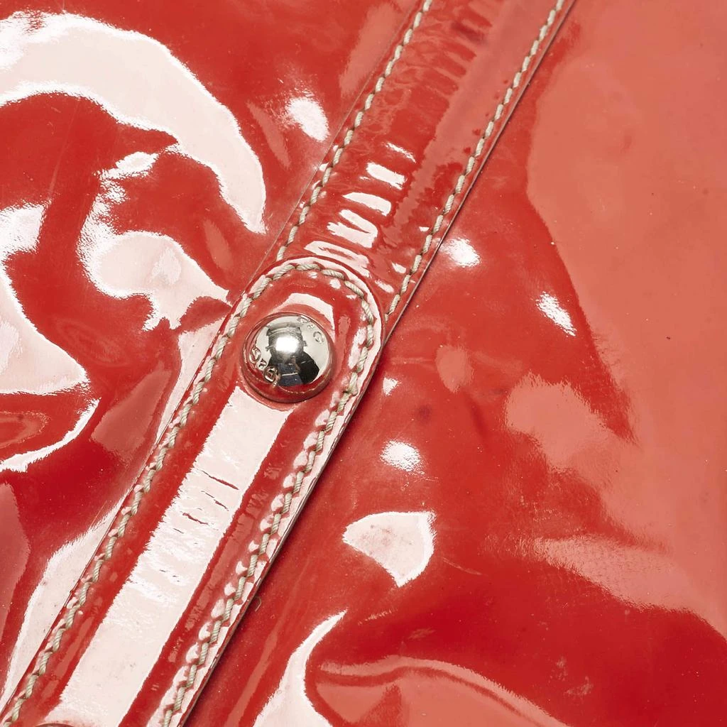 Dolce & Gabbana D&G Red Patent Leather Estelle Tote 6
