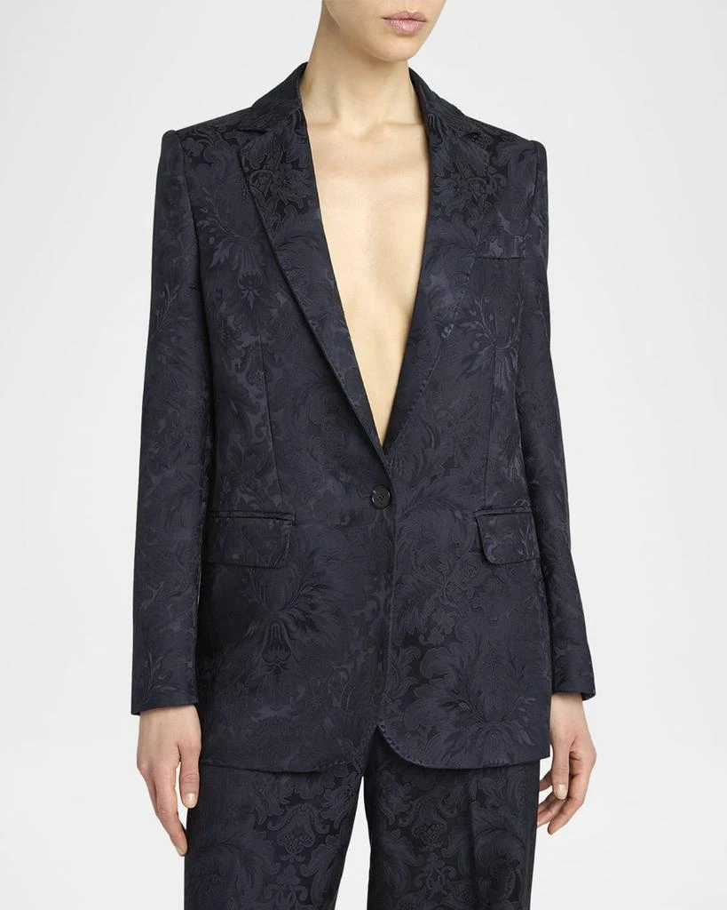 ETRO Single-Breasted Brocade Jacket 4