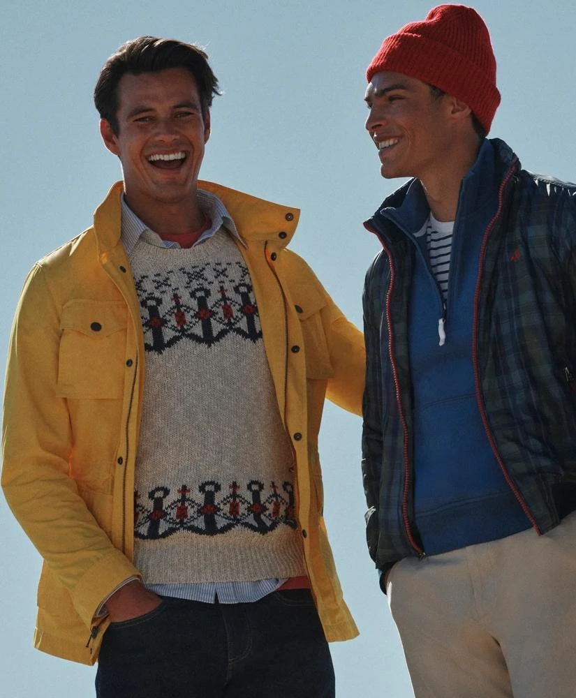Brooks Brothers Vintage-Inspired Anchor Sweater In Cotton-Linen Blend 2