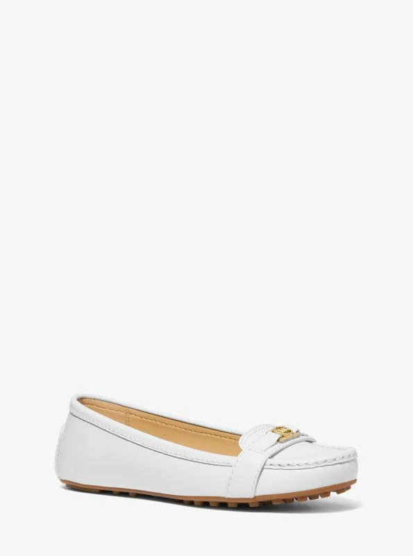 Michael Kors Mandy Leather Moccassin 1