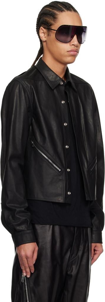 Shop Black Hollywood Tour Alice Leather Jacket on Sale at