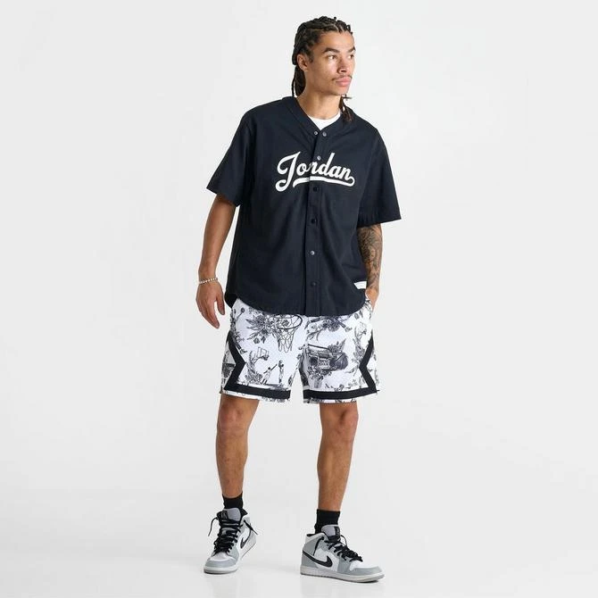 Jordan Men's Jordan Sport Dri-FIT Printed Diamond Basketball Shorts 2