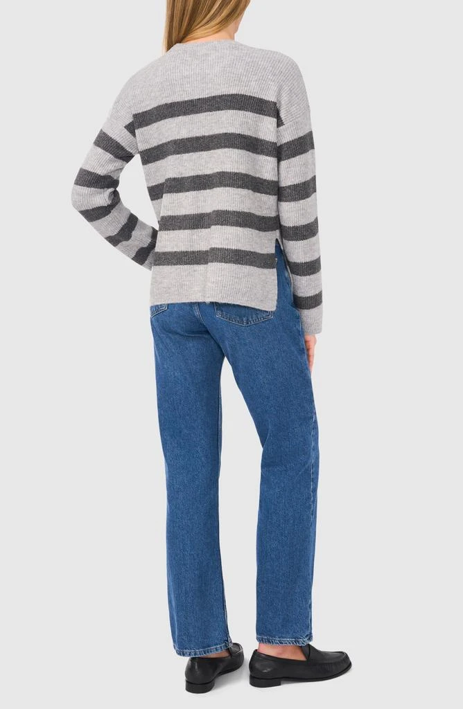Halogen Stripe Crewneck Sweater 5