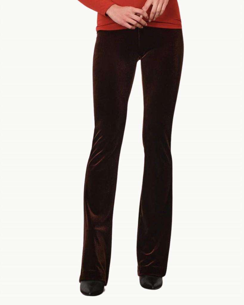 Avenue Montaigne Avenue Montaigne - Bellini Velvet Pant