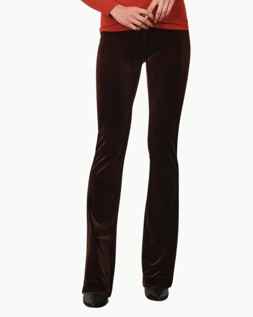 Avenue Montaigne Avenue Montaigne - Bellini Velvet Pant 1