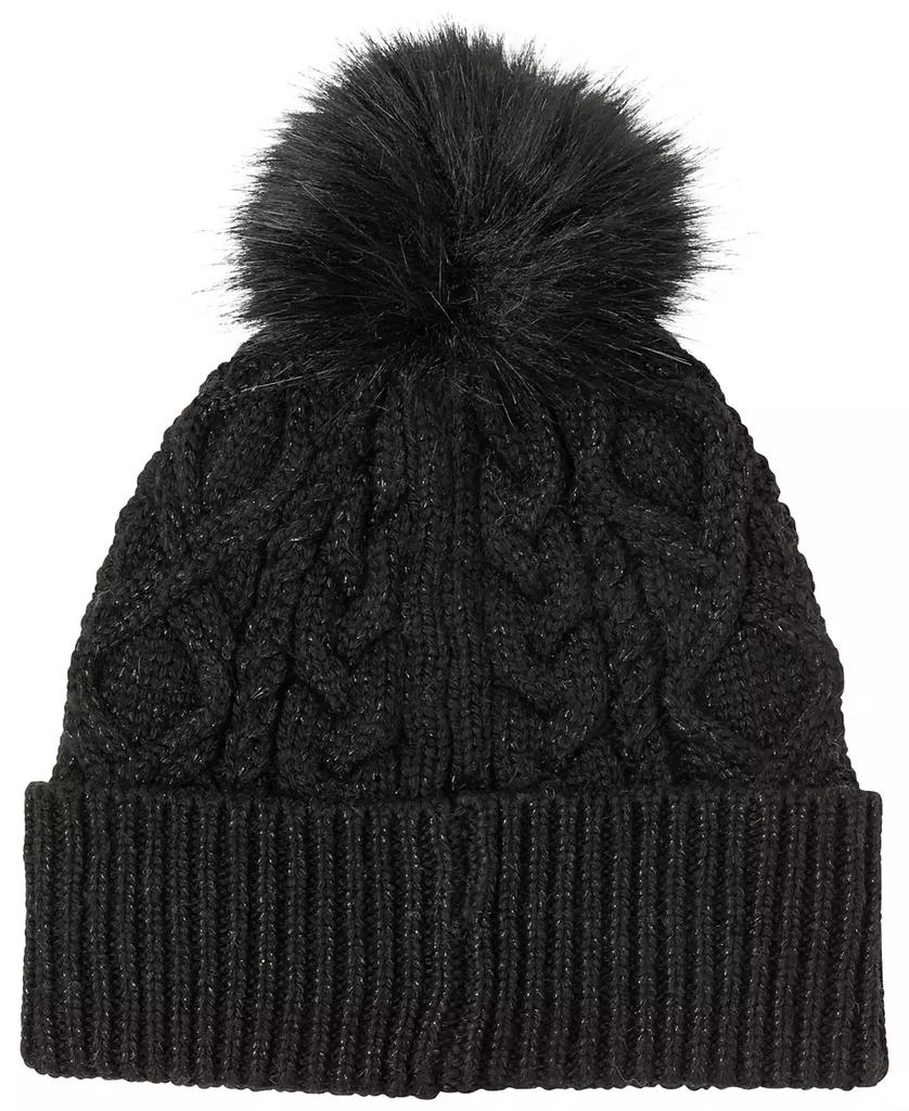 Ralph Lauren Metallic Embroidered Beanie Hat