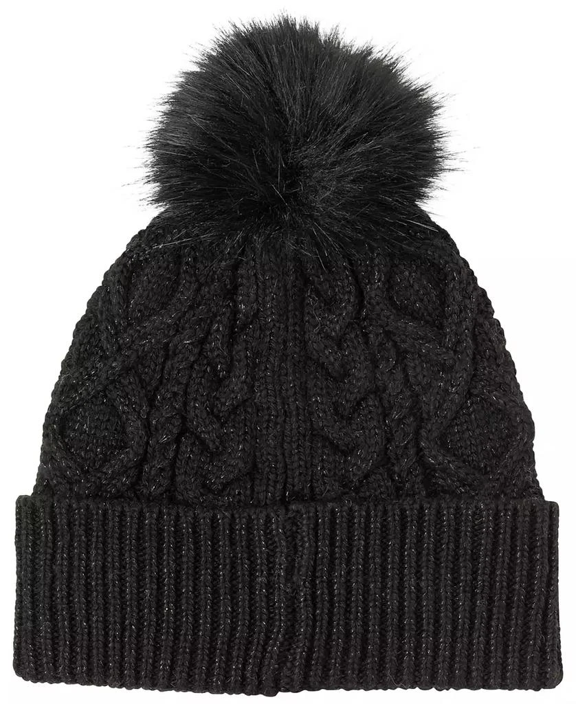 Ralph Lauren Metallic Embroidered Beanie Hat 2