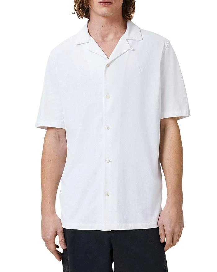 ALL SAINTS Hudson Short Sleeve Button Down Shirt 1