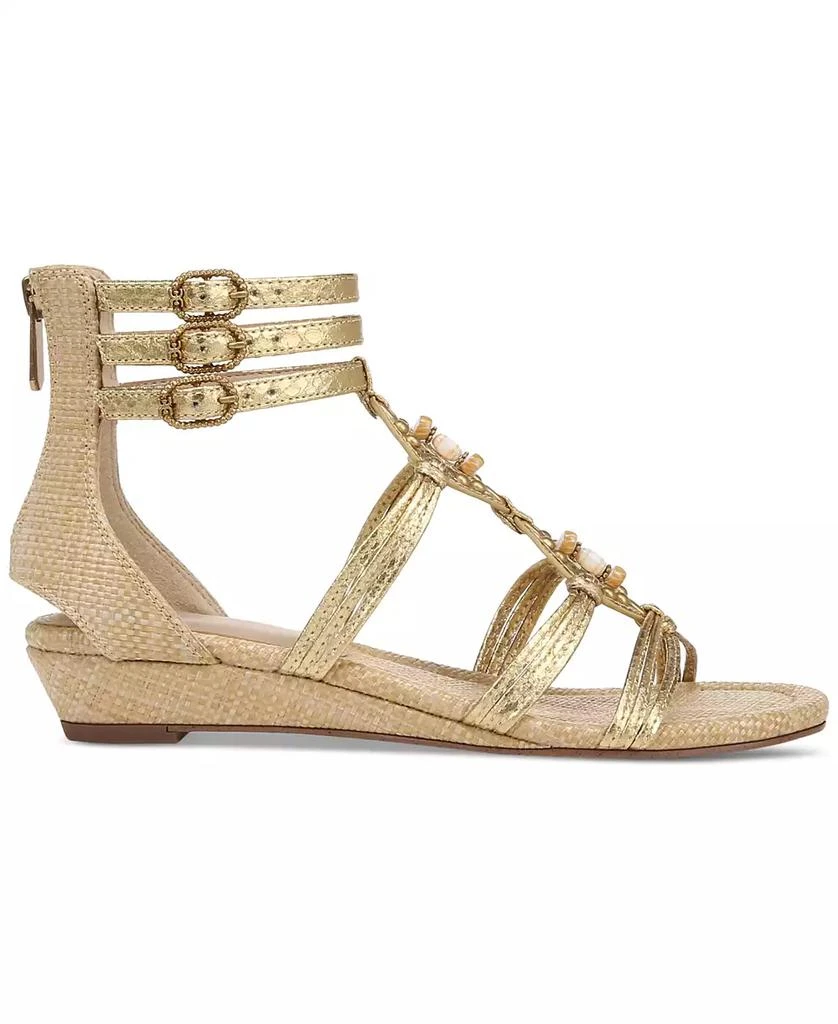 Sam Edelman Danica Beaded Demi-Wedge Gladiator Sandals 2