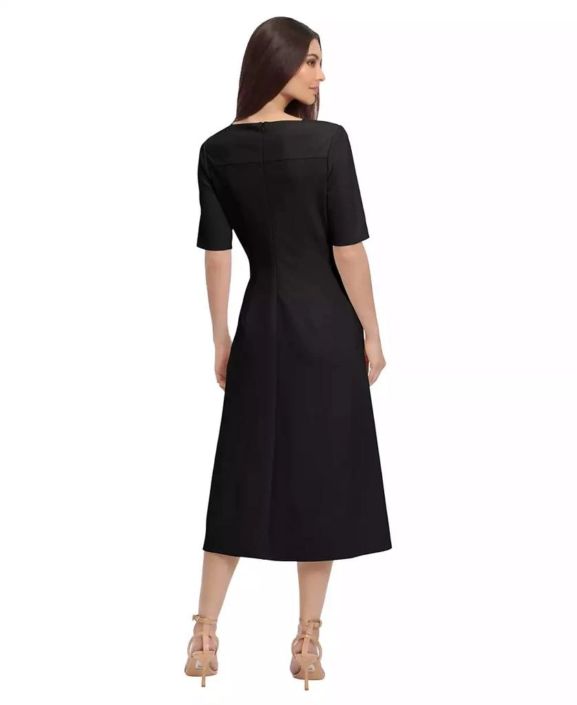 Maggy London Women's Short-Sleeve Midi Dress 2