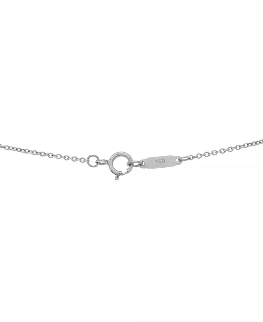 Pre-Owned Tiffany 
Co Metro Open Heart Pendant Necklace 3