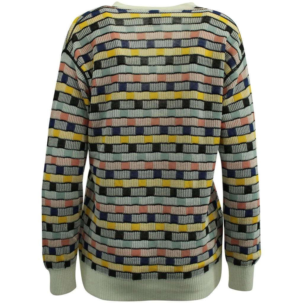 Missoni Striped Intarsia Cardigan in Multicolor Cotton 3