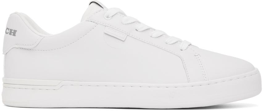 Coach 1941 White Lowline Low Top Sneakers