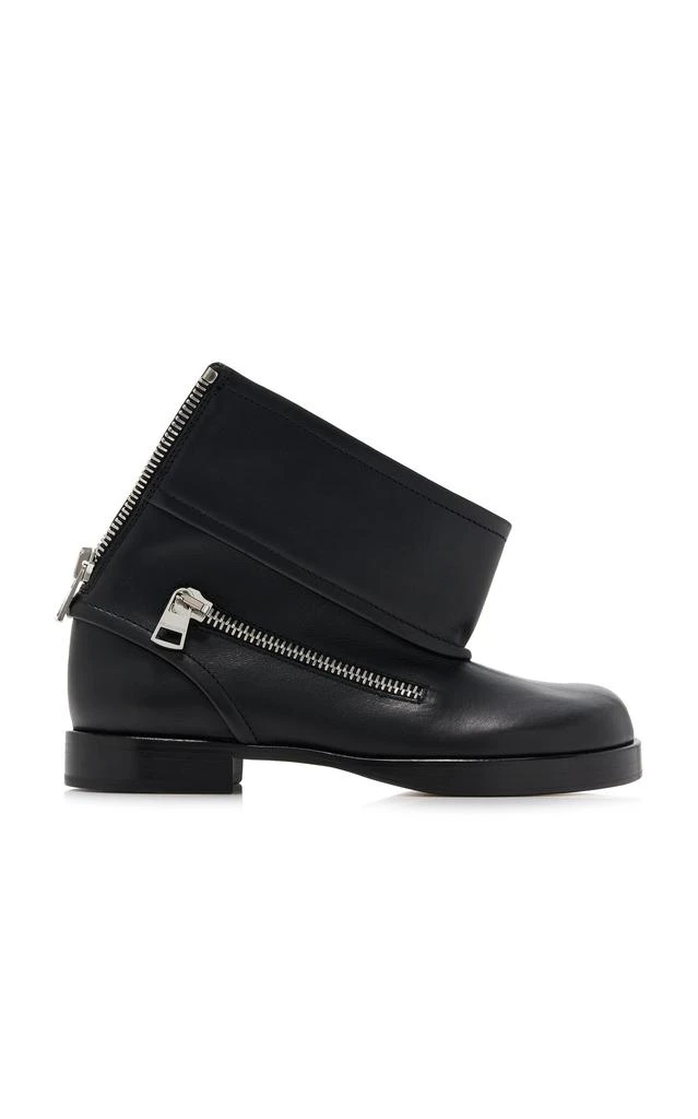 JW Anderson JW Anderson Leather Biker Boots - Moda Operandi