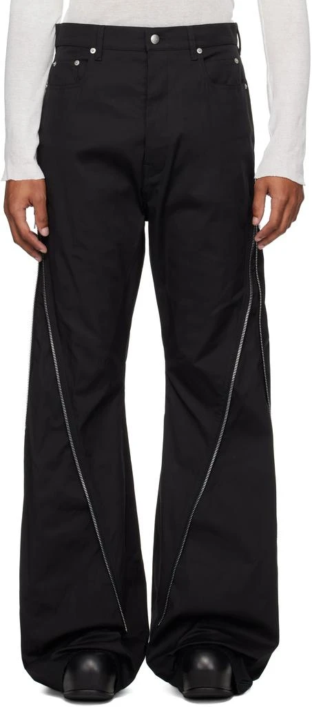 Rick Owens Black Concordians Bolan Banana Trousers 1