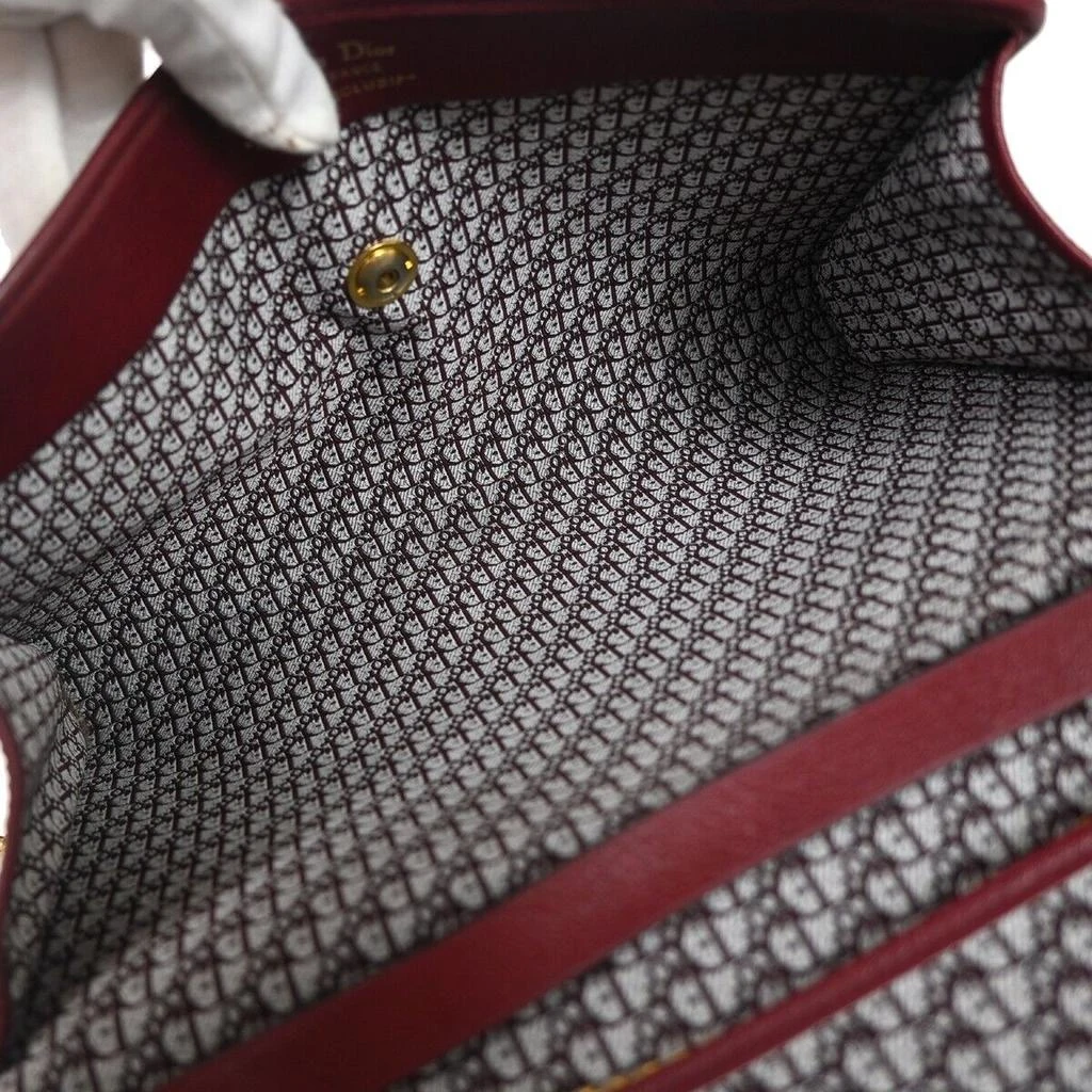 Dior Dior Trotter  Leather Shoulder Bag (Pre-Owned) 5
