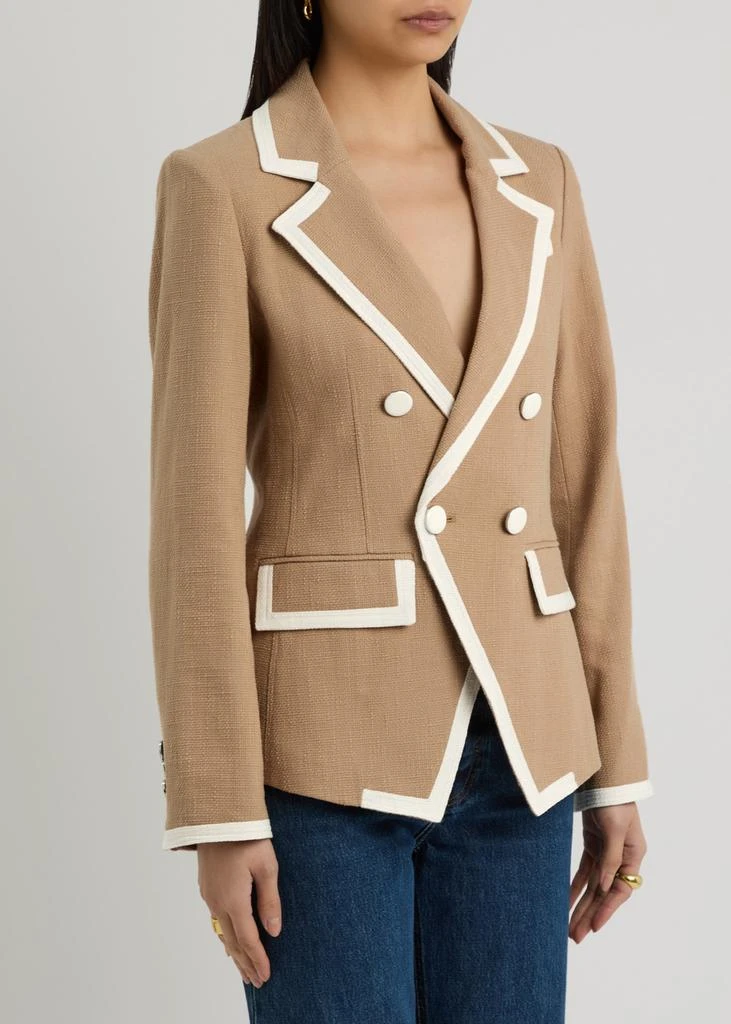 VERONICA BEARD Edison Dickey cotton-blend blazer 2