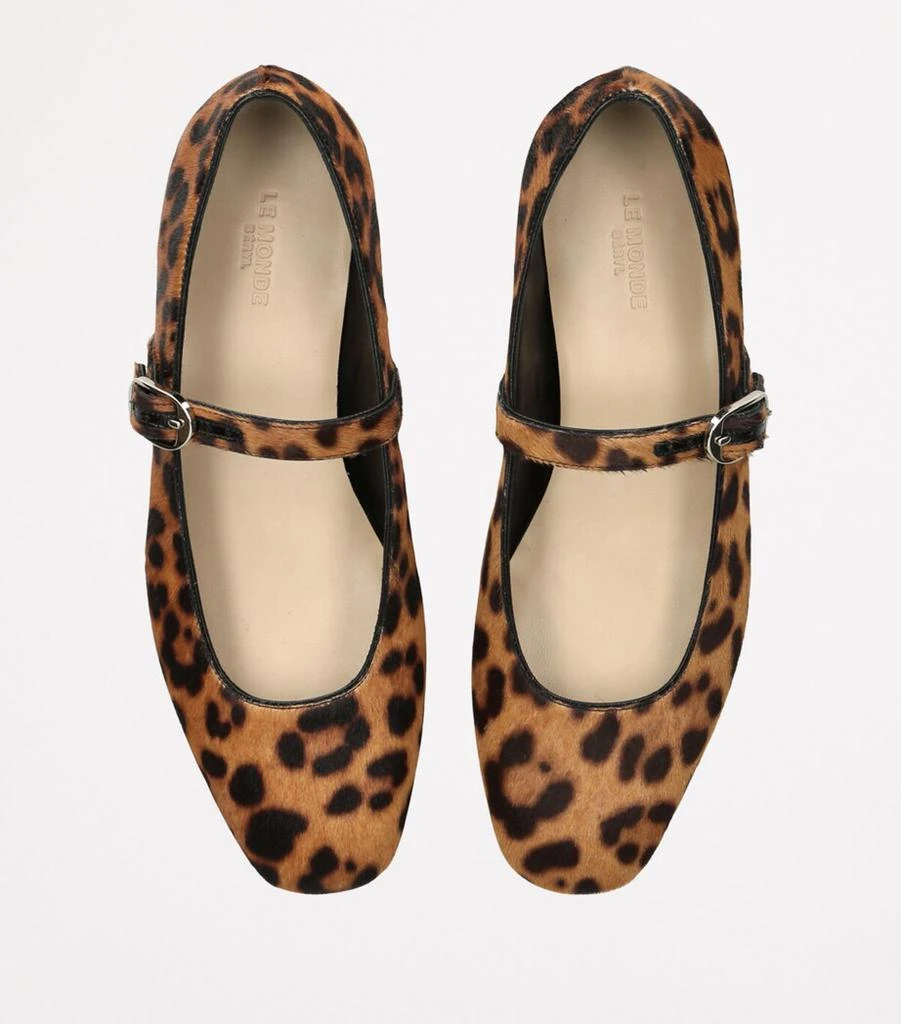 Le Monde beryl Calf Hair Mary Jane Ballet Flats 4