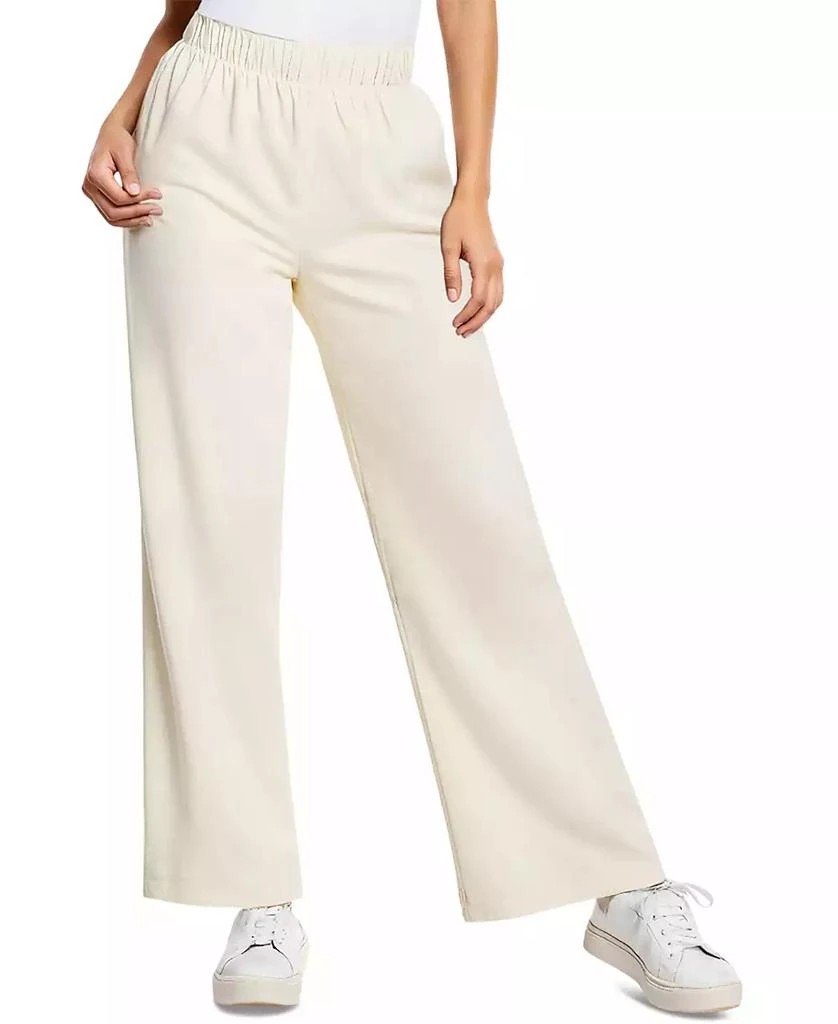 Three Dots Women's Bao High-Rise Wide-Leg Pants 1