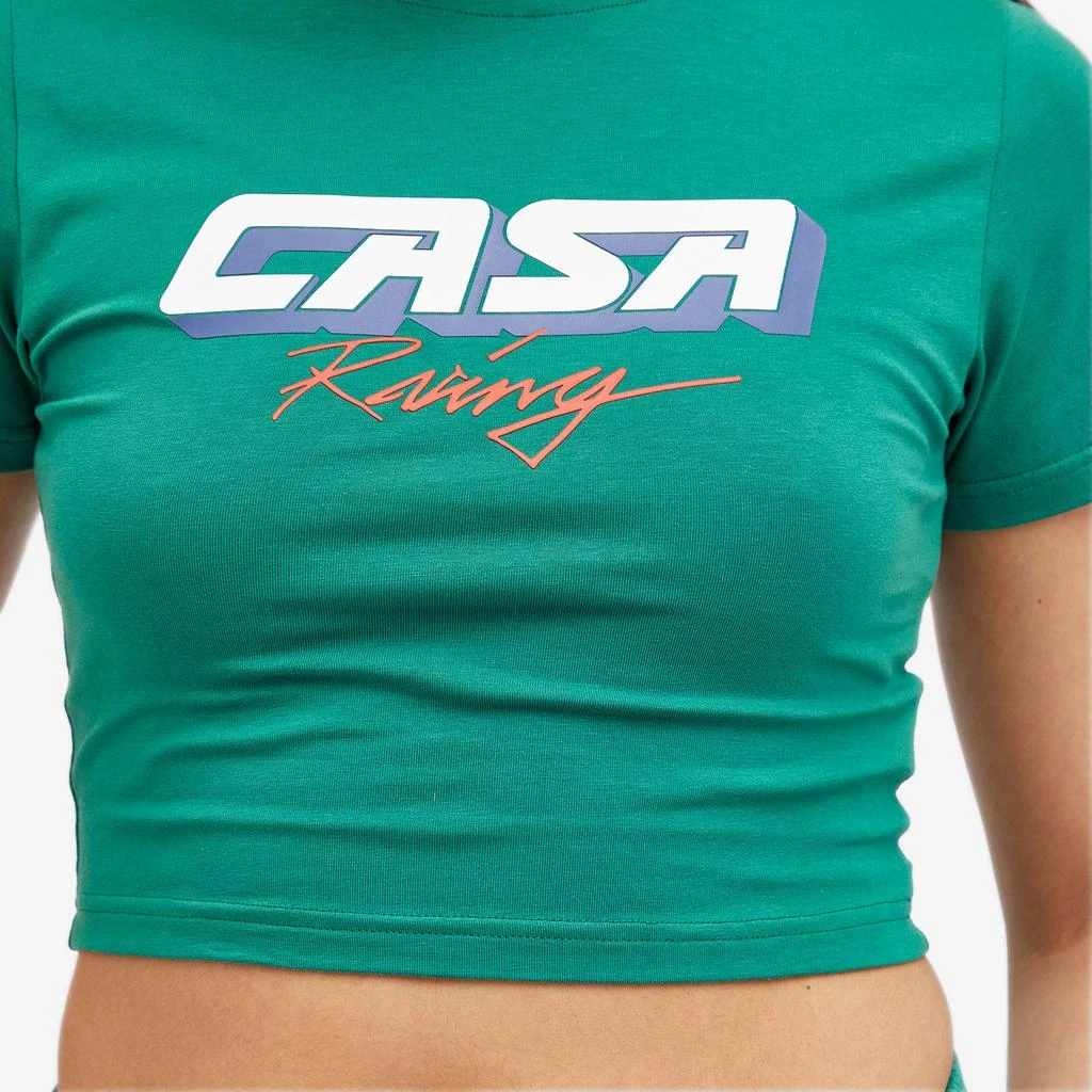 Casablanca Casablanca Casa Racing Printed Baby T-Shirt 5