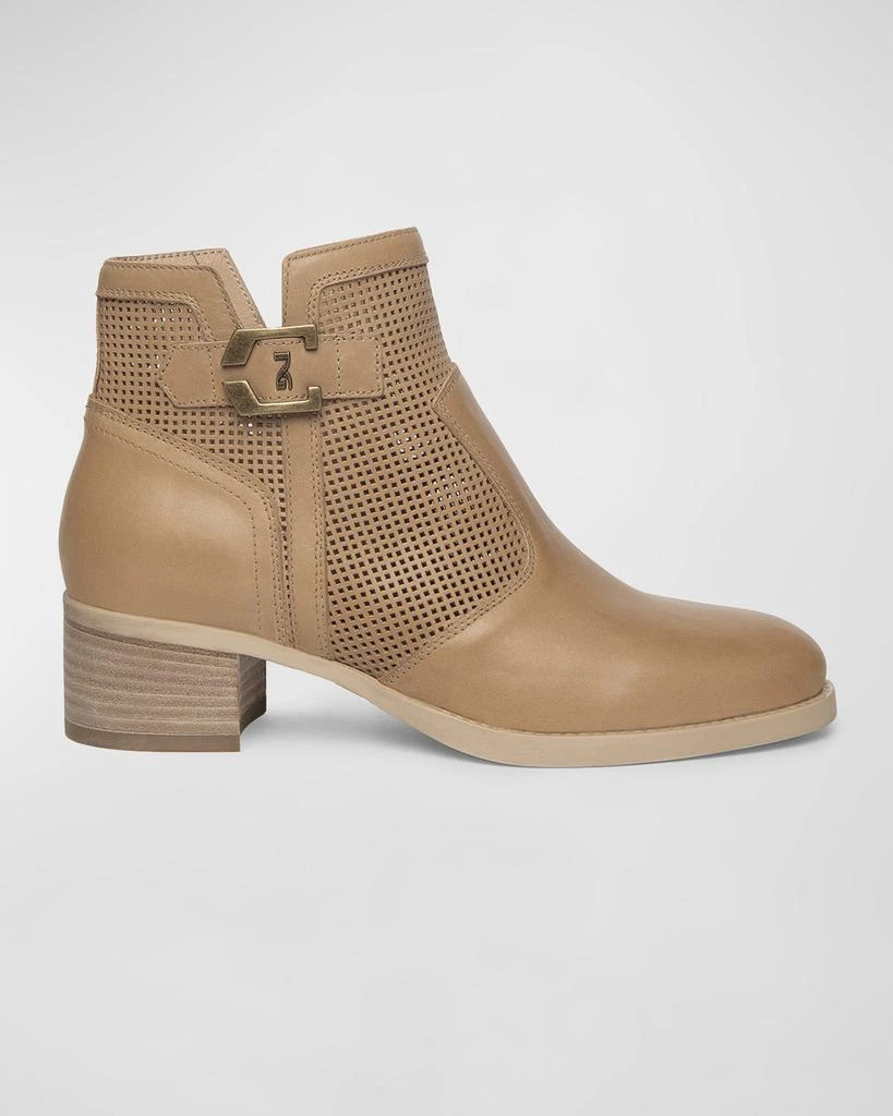 NeroGiardini Perforated Leather Booties 1