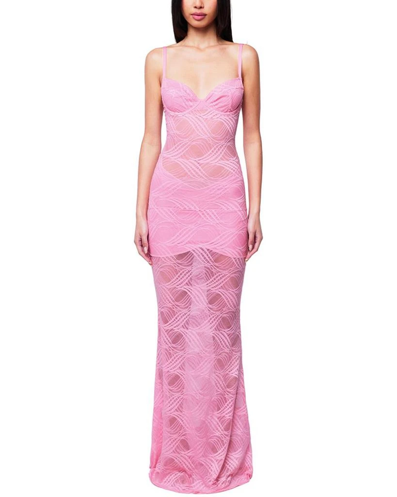 Shop Bardot Olina lace corset midi dress in pink on Sale at BeyondStyle   Get 56% Off Bardot Olina lace corset midi dress in pink with Limited-Time  Flash Deals, Exclusive Discounts, and