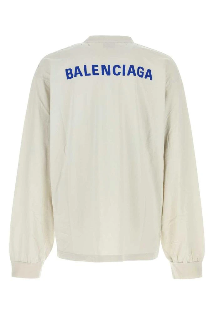 Balenciaga Balenciaga Logo Printed Medium-Fit T-Shirt 2