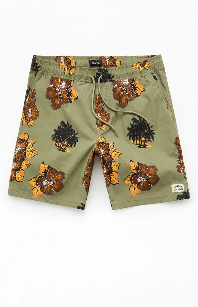 Brixton Everyday Stretch Hybrid 7" Swim Trunks 1
