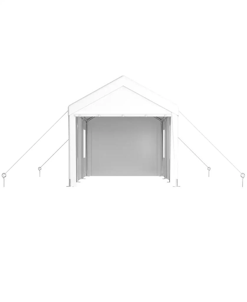 Streamdale Furniture 12
x 20
Portable Carport Garage with Roll-up Doors
Wind Windows 2