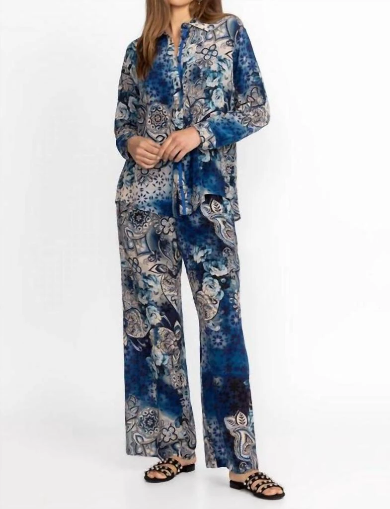 Johnny Was Johnny Was - SMOCKED WAIST PANT 3