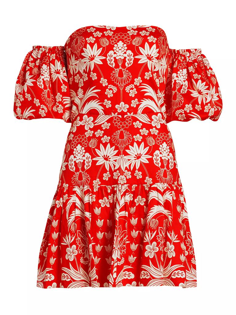 Borgo de Nor Ziggy Off-The-Shoulder Minidress