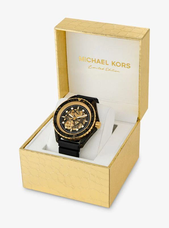 Michael Kors Limited-Edition Oversized Maritime Two-Tone Watch 5