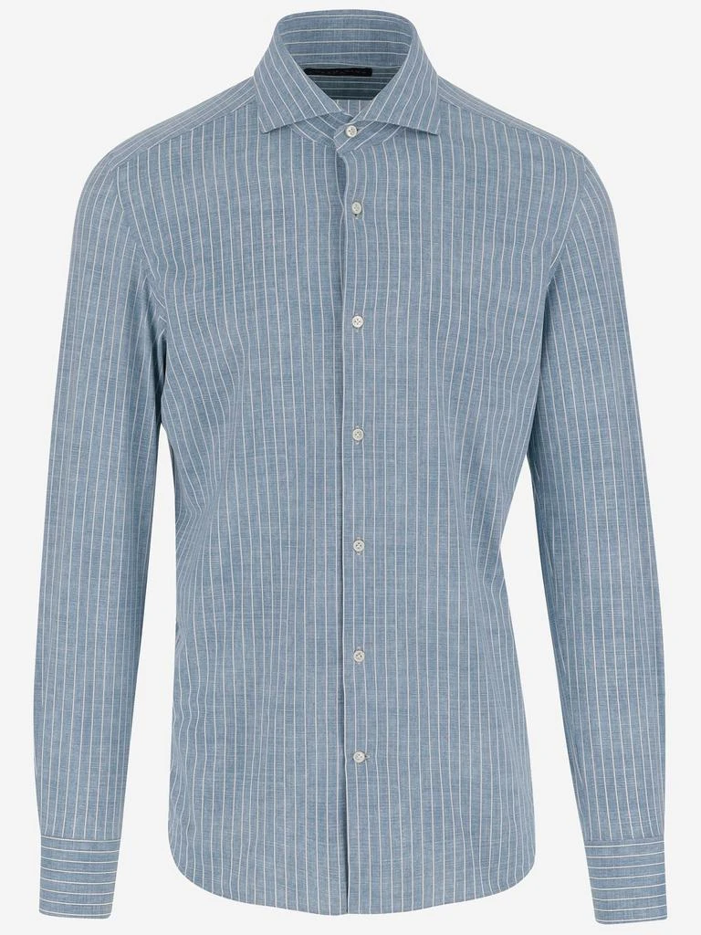 BRIAN DALES Brian Dales Verona Striped Shirt 1