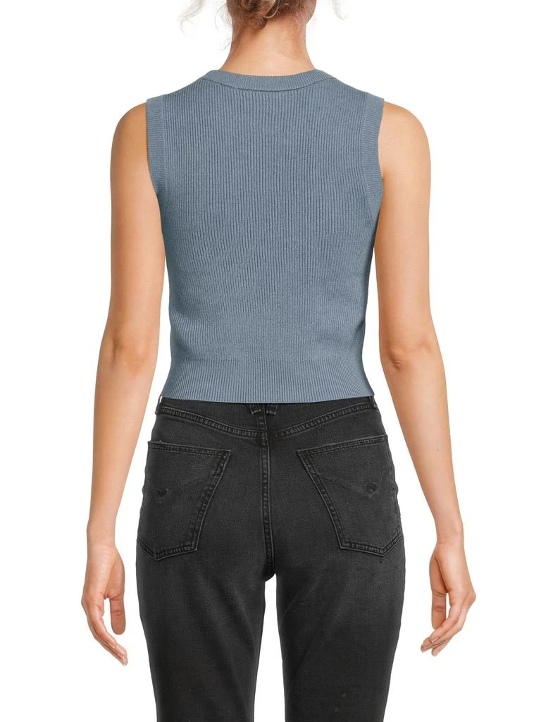 Brunello Cucinelli Ribbed Cashmere Crop Sweater 2